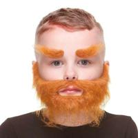 Valse baard My Other Me Oranje - thumbnail
