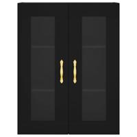 Hangkast 69,5x34x90 cm zwart - thumbnail