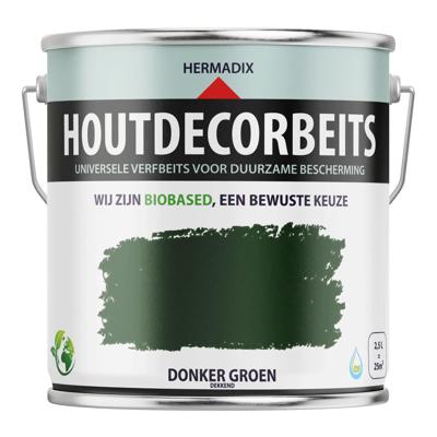 Hermadix Houtdecor Verfbeits - Donker Groen