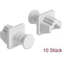 Delock 86507 Stofkap voor RJ45-aansluiting 10 stuks wit - thumbnail