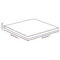 Tafelblad 60x60x2,5 cm bamboe - thumbnail