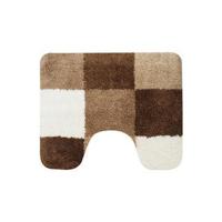 Dutch House Toiletmat Brest 60x50 cm Bruin - thumbnail