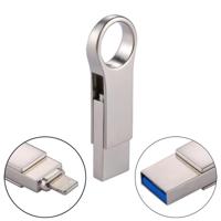 RQW - 10D 2 in 1 USB 2.0 & 8 Pin 32 GB Flash Drive voor iPhone & iPad & iPod & meest Android Smartphones & PC Computer - thumbnail