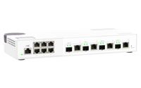 QNAP QSW-M2106-4C netwerk-switch Managed L2 2.5G Ethernet (100/1000/2500) Wit - thumbnail
