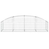 Schanskorf gewelfd 200x50x40/60 cm gegalvaniseerd ijzer - thumbnail