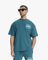 Croyez Homme Stamp T-shirt Crb30026023 Print T-shirts 43014 Dark Teal - thumbnail