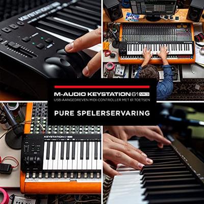 M-Audio Keystation 61 MK3 USB/MIDI keyboard 61 toetsen - thumbnail