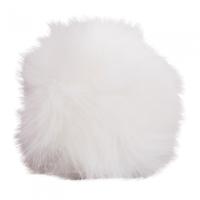 Simoni Racing pookknophoes Fluffy Fur universeel wit - thumbnail