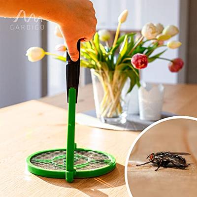 Gardigo Fly Swatter 90° Bzzz 25164 Vliegenmepper Stroomgaas (l x b x h) 445 x 228 x 28 mm Zwart, Groen 1 stuk(s) Gardigo Fly Swatter 90° Bzzz 25164 Vliegenmepper Stroomgaas (l x b x h) 445 x 228 x 28 mm Zwart, Groen 1 stuk(s)
