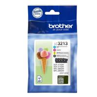 Originele inktcartridge Brother LC3213 Zwart/Cyaan/Magenta/Geel (4 Stuks) - thumbnail