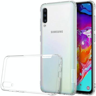 NILLKIN natuur TPU transparante zachte Case voor Galaxy A70 (wit) NILLKIN natuur TPU transparante zachte Case voor Galaxy A70 (wit)
