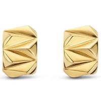 TI SENTO-Milano 7899SY Oorringen Studs zilver goud-en zilverkleurig 10 x 14 mm - thumbnail