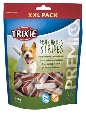 TRIXIE PREMIO FISH CHICKEN STRIPES XXL 6X300 GR