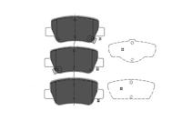 Remblokken set KBP9107 - thumbnail