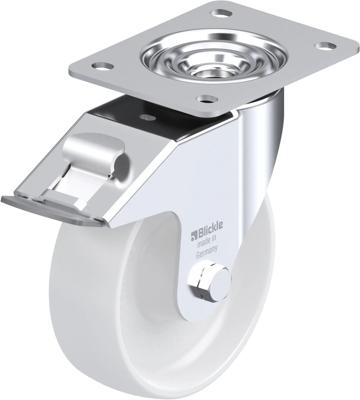 Blickle LE-PPN 150R-FI Zwenkwiel met rem Wieldiameter: 150 mm Draagvermogen (max.): 300 kg 1 stuk(s) Blickle LE-PPN 150R-FI Zwenkwiel met rem Wieldiameter: 150 mm Draagvermogen (max.): 300 kg 1 stuk(s)