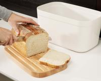 Joseph Joseph Bread Bin broodtrommel Rechthoekig Wit Bamboo, Kunststof - thumbnail