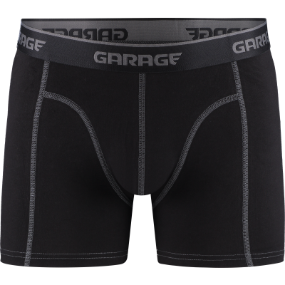 Garage Boxer Short Black (Two Pack) 0805