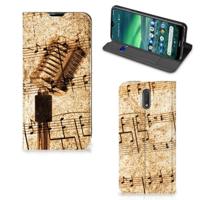 Nokia 2.3 Stand Case Bladmuziek - thumbnail