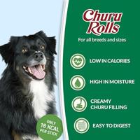 INABA - Hondenvoer met 58,2% kip, 16,3% tonijn, 0,9% kaas, eiwit, tapioca, natriumcaseïnaat, kippenextract, gist, groene thee-extract - hoogwaardige eiwitten voor honden - thumbnail