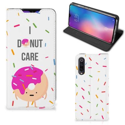 Xiaomi Mi 9 Flip Style Cover Donut Roze Xiaomi Mi 9 Flip Style Cover Donut Roze