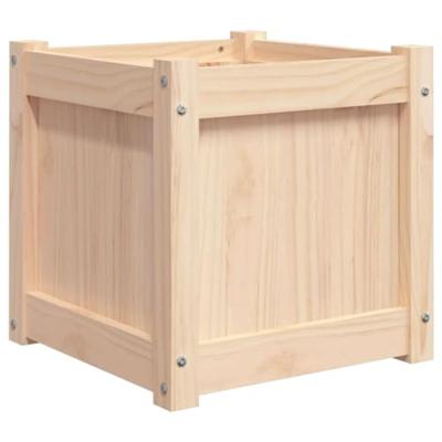 VidaXL Plantenbak 40x40x40 cm massief grenenhout VidaXL Plantenbak 40x40x40 cm massief grenenhout