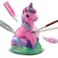 SES Creative Gips Gieten en Schilderen Glitter Unicorn - thumbnail