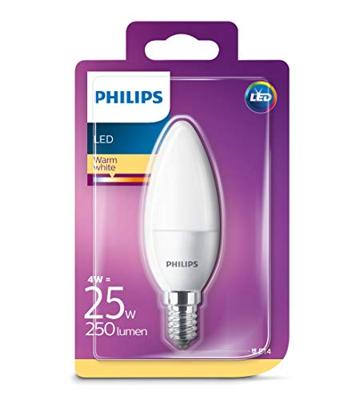 Philips 8718696474914 4W (25W) E14 FR ND LED Kaars Lamp Philips 8718696474914 4W (25W) E14 FR ND LED Kaars Lamp