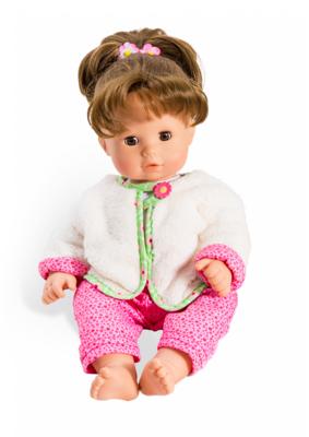 Heless Poppen jas omkeerbaar met broek, 38-45 cm