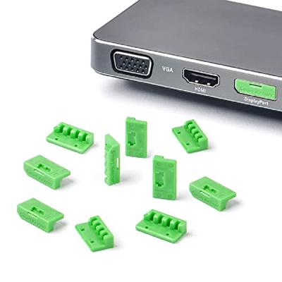 Smartkeeper DL04P1GN DisplayPort-slot Set van 10 stuks Groen Smartkeeper DL04P1GN DisplayPort-slot Set van 10 stuks Groen