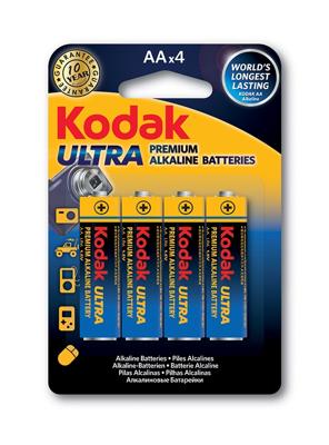Kodak Ultra Premium Wegwerpbatterij AA Alkaline