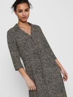 JDY jurk JDYSTAAR met all over print zwart/zand - thumbnail