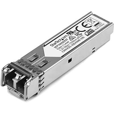 .com MSA conform Gigabit glasvezel SFP module - Single mode SFP transceiver - 1000BASE-ZX - SM LC - 80 km - 1550nm - SFP (mini-GBIC) transceivermodule .com MSA conform Gigabit glasvezel SFP module - Single mode SFP transceiver - 1000BASE-ZX - SM LC - 80 km - 1550nm - SFP (mini-GBIC) transceivermodule