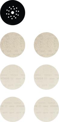 Bosch Accessoires EXPERT M480 Schuurnetset 225 mm, K 80/120/180/ Padbeschermer, 7-delig - 2608901667 Bosch Accessoires EXPERT M480 Schuurnetset 225 mm, K 80/120/180/ Padbeschermer, 7-delig - 2608901667