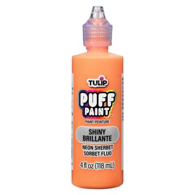Tulip • dimensional fabric paint puff neon sherbet 118ml