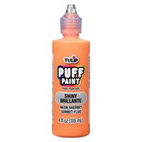 Tulip • dimensional fabric paint puff neon sherbet 118ml - thumbnail