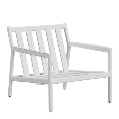 Ethnicraft Outdoor Fauteuil 'Jack' Aluminium, kleur Wit Ethnicraft Outdoor Fauteuil 'Jack' Aluminium, kleur Wit
