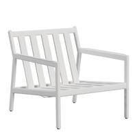 Ethnicraft Outdoor Fauteuil 'Jack' Aluminium, kleur Wit - thumbnail