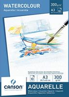 Aquarelpapier Canson Graduate Watercolour 20vel 250gr A3 natuurlijk wit - thumbnail