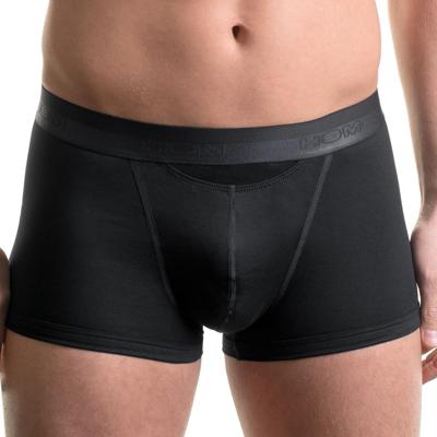 Hom Ho1 short met horizontale gulp zwart