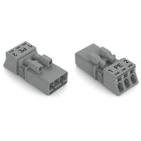 WAGO 890-253/062-000 Netstekker 890 Stekker Totaal aantal polen: 3 16 A Grijs 50 stuk(s) - thumbnail