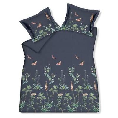 Vandyck flowery blue ink Dekbedovertrek