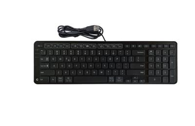 Contour Design Contour New Balance Tastatur wired US-L Toetsenbord USB QWERTY, US-Engels Zwart