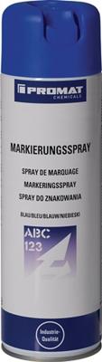 Promat/Tecwerk Markeringsspray | blauw | 500 ml | spuitbus - 4000354081