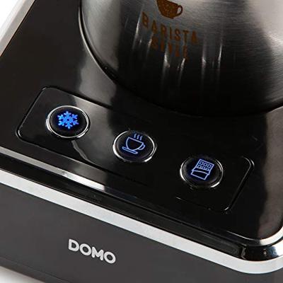 DOMO neu DO717MF Melkopschuimer RVS, Zwart 650 W