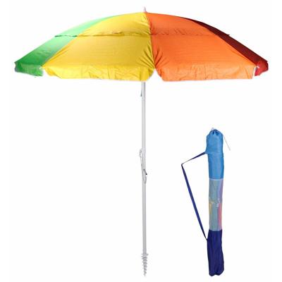 Parasol Strand Scharnierende Multicolour Ø 220 cm