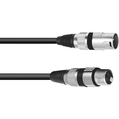 OMNITRONIC XLR Cable 3-pin 25m bk