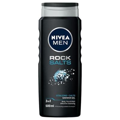 Men douchegel rock salts 500 Milliliter