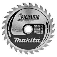 Makita Accessoires Cirkelzaagblad hout 165x20x2,2 28T 23g - B-09282 - thumbnail