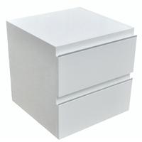 Wiesbaden Ladekast 450x450 hoogglans wit gelakt - thumbnail