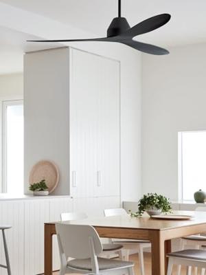 Beacon Plafondventilator zwart zonder lampWhitehaven Ø 143cm IP55 - 213041